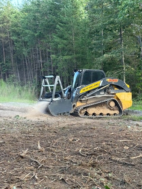 Land clearing underway